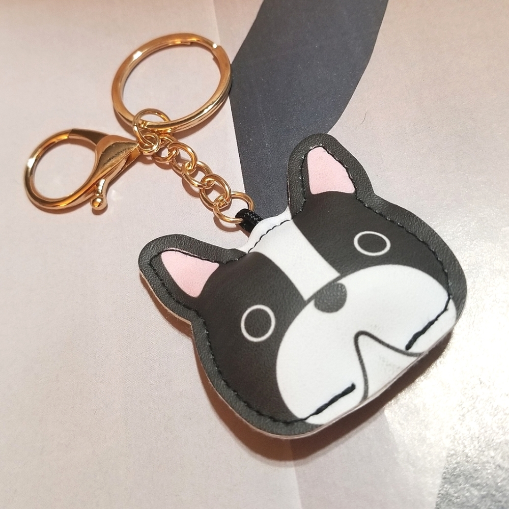 NEW Without tags Puppy Purse Charm Keychain - Picture 2 of 5